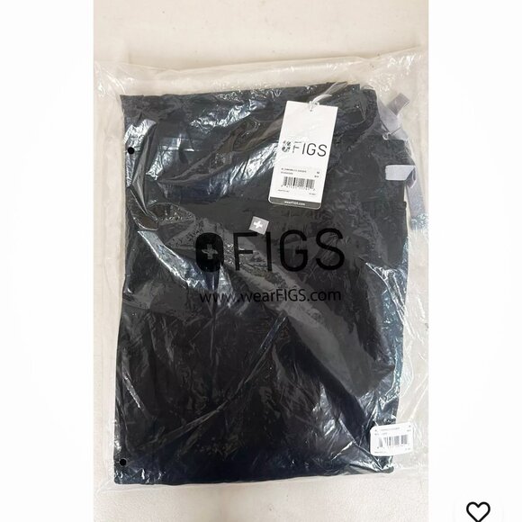 BRAND NEW WITH TAGS FIGS Women's REGULAR BLACK Zamora Jogger Scrub Pants - Picture 14 of 14